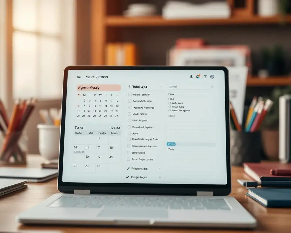 agenda virtual e planner digital