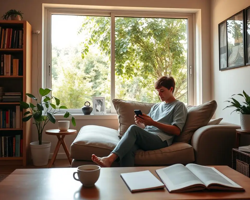 como usar apps para melhorar a saúde mental