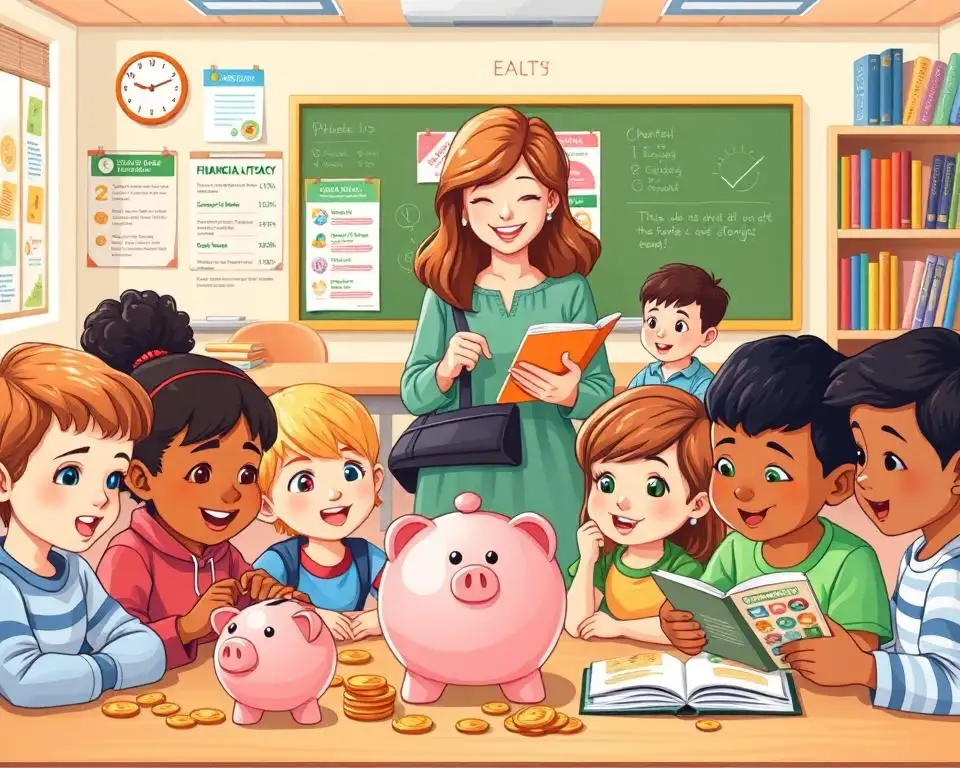 educação financeira infantil