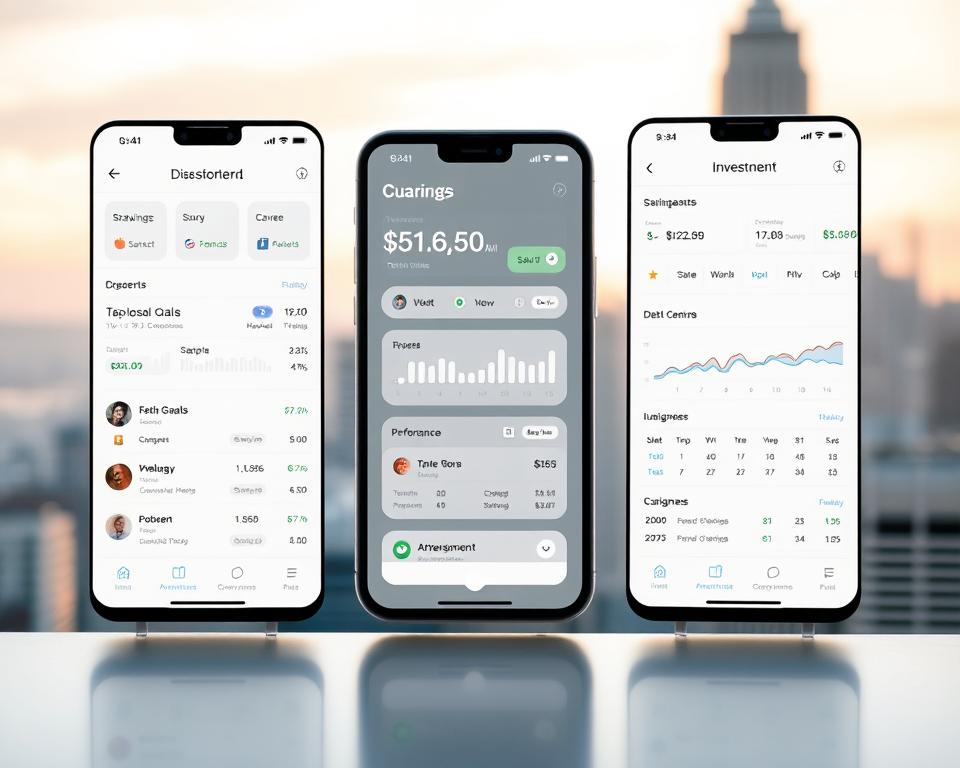 estabelecer metas financeiras app