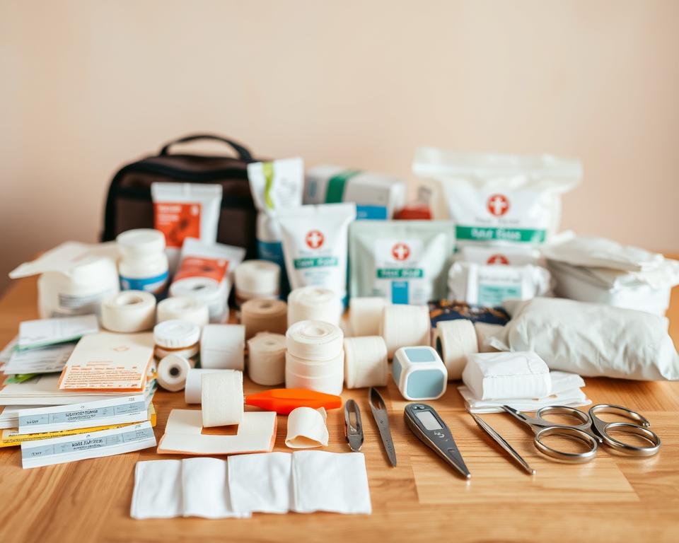 kit de primeiros socorros para animais