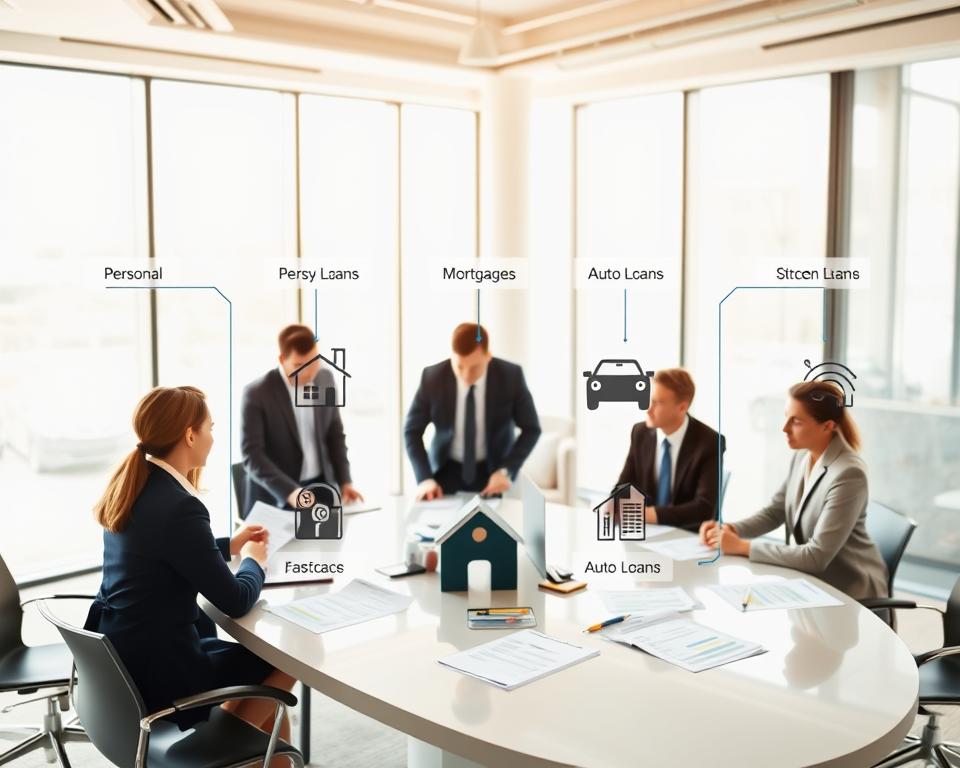 tipos de empréstimo disponíveis