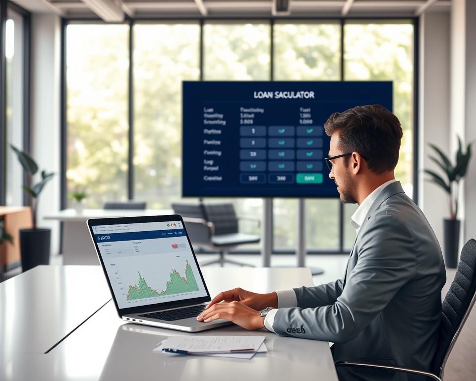 Processo de simulação de empréstimo